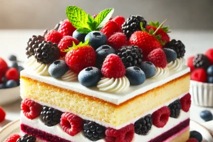 Berry Chantilly Cake